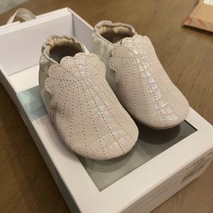 NEW- Leather Crib Shoe